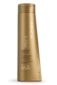 k-pak clarifyng shampoo bottle