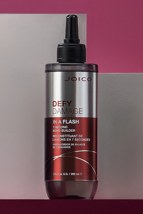 defy damage in a flash bottle hair product