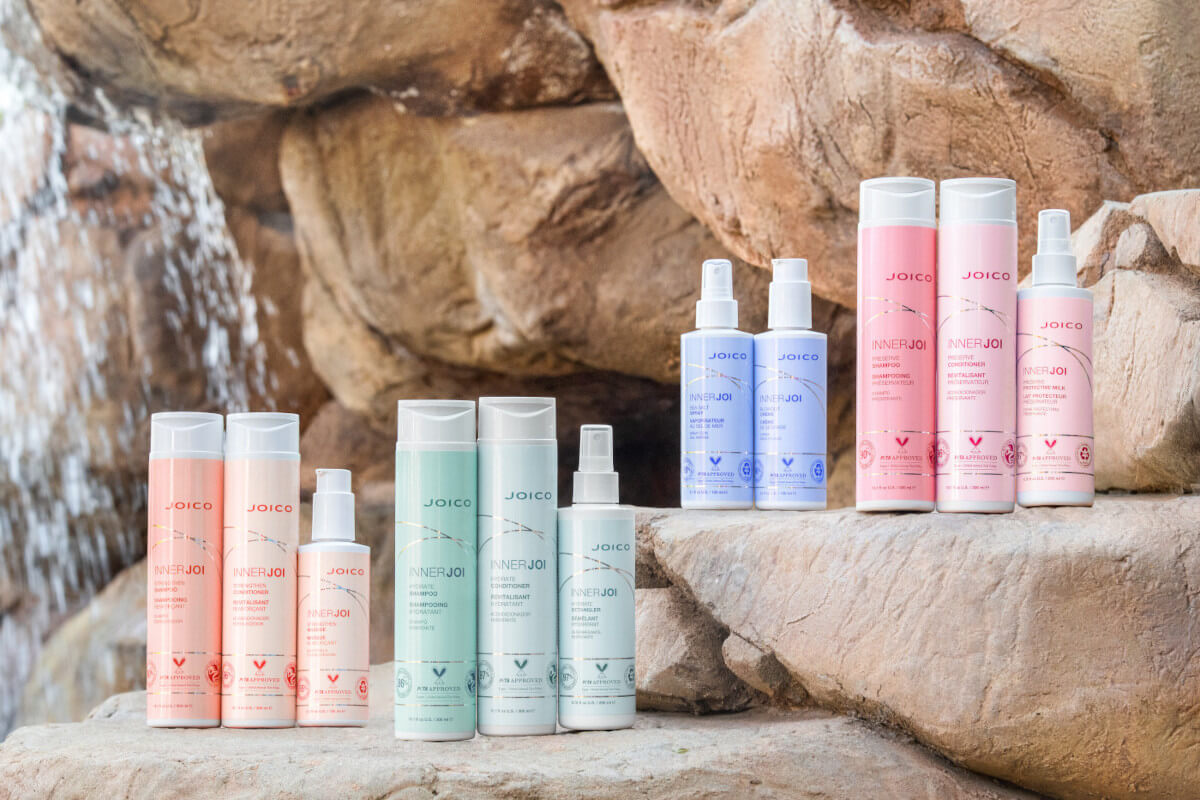 innerjoi collection against rocks