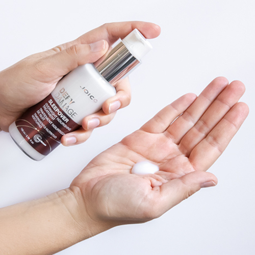 sleepover-in-hand-square Joico Defy Damage Sleepover product in hand